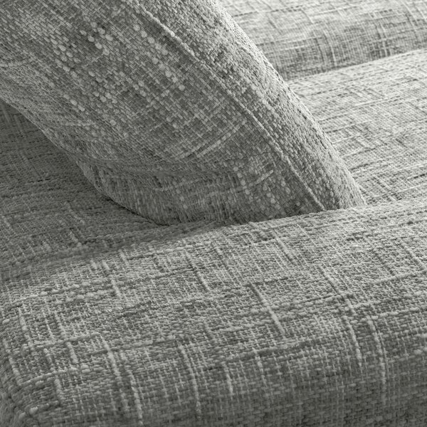 ROHOVÁ SEDAČKA, textil, šedá Livetastic - Sedací soupravy, Online Only