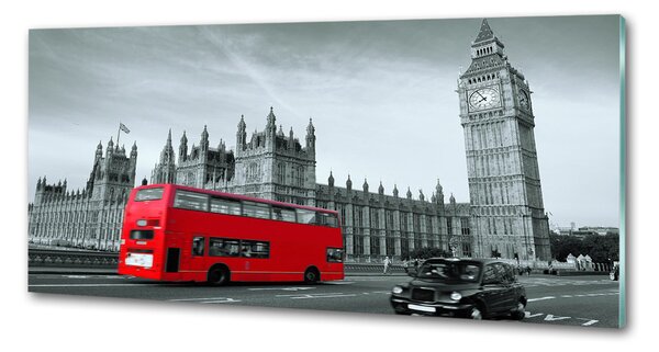 Panel do kuchyně Londýnský autobus pksh-70683213