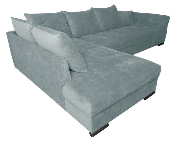 ROHOVÁ SEDAČKA, textil, světle modrá P & B - Sedací soupravy, Online Only