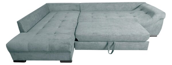 ROHOVÁ SEDAČKA, textil, světle modrá P & B - Sedací soupravy, Online Only