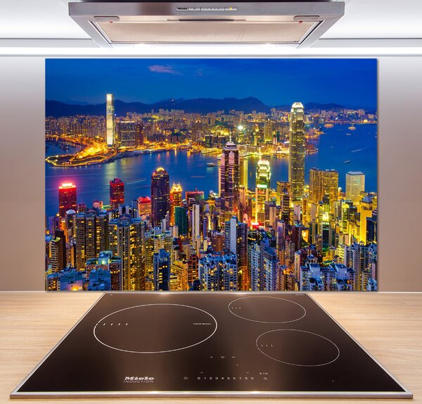 Panel do kuchyně Noční Hongkong pksh-70819523