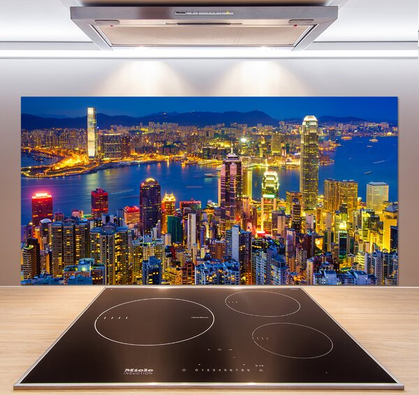 Panel do kuchyně Noční Hongkong pksh-70819523
