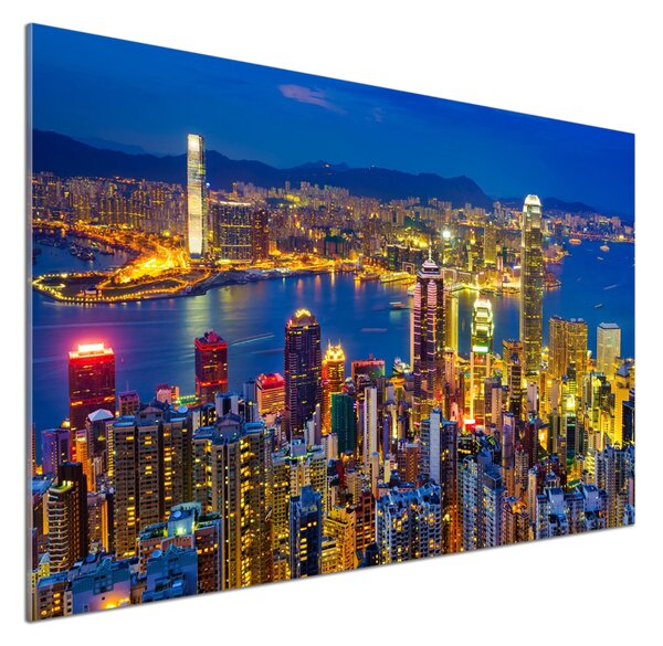 Panel do kuchyně Noční Hongkong pksh-70819523