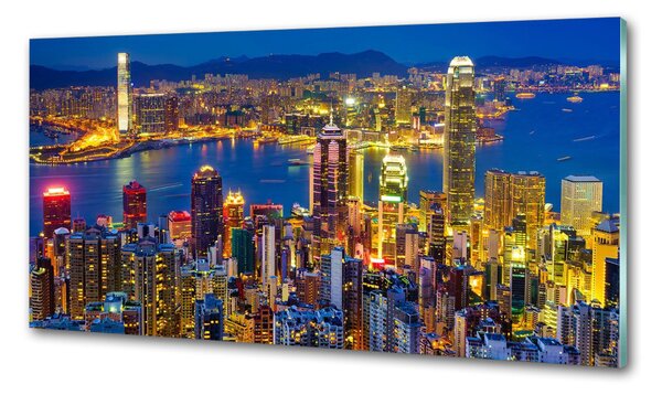 Panel do kuchyně Noční Hongkong pksh-70819523