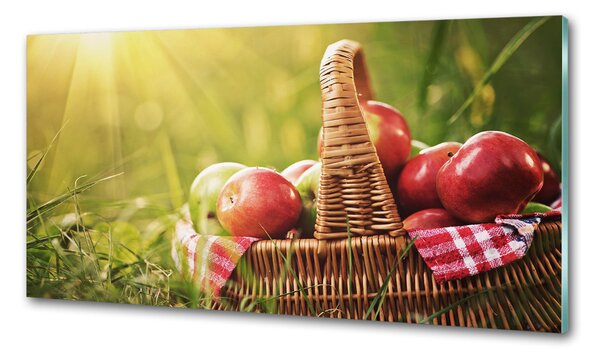 Panel do kuchyně Jablka v koši pksh-70920367