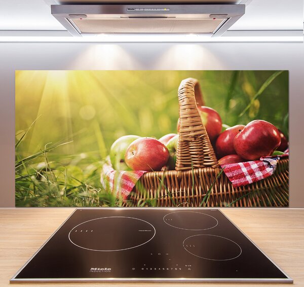 Panel do kuchyně Jablka v koši pksh-70920367