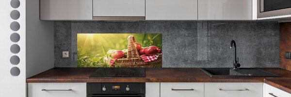 Panel do kuchyně Jablka v koši pksh-70920367