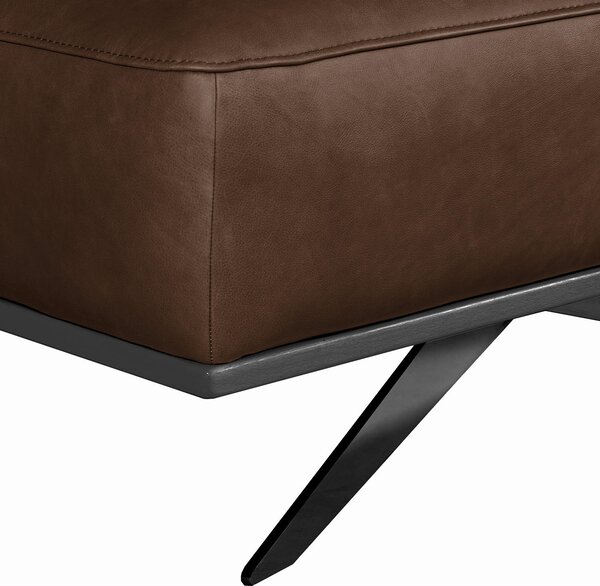 TABURET, kůže, 95/46/80 cm Livetastic - Taburety, Online Only