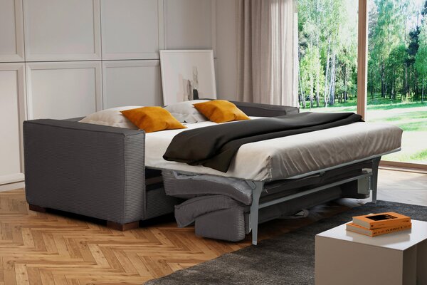 ROZKLÁDACÍ POHOVKA, textil, šedá MID.YOU - Rozkládací pohovky, Online Only