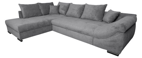 ROHOVÁ SEDAČKA, textil, tmavě šedá P & B - Sedací soupravy, Online Only