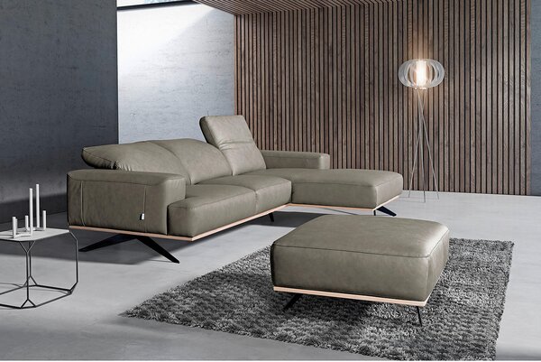 TABURET, kůže, 95/46/80 cm Livetastic - Taburety, Online Only