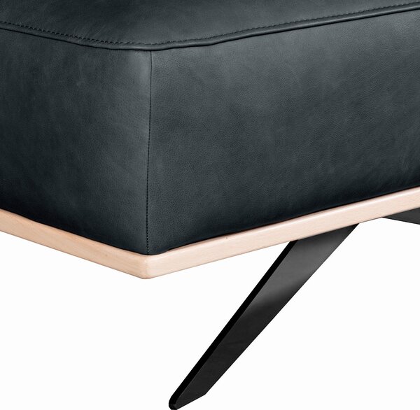 TABURET, kůže, 95/46/80 cm Livetastic - Taburety, Online Only