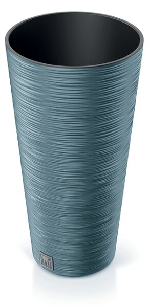 PROSPERPLAST Květináč - FURU SLIM Průměr: 25 cm, Barva: modrá