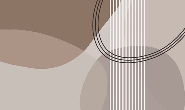 Fototapety Geometrické linie abstrakce a kruh minimalismus moderní styl , Fototapety abstraktní, w08173 : uwalls.cz