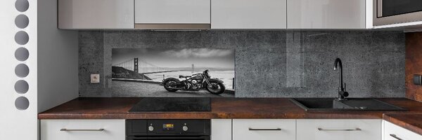Skleněný panel do kuchynské linky Motorka pksh-71343496