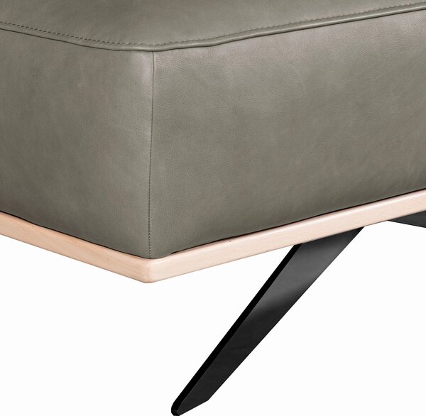 TABURET, kůže, 95/46/80 cm Livetastic - Taburety, Online Only