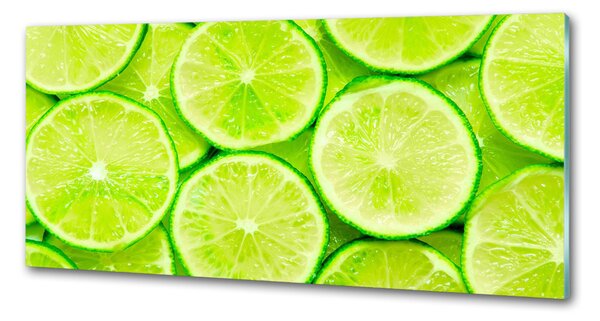 Skleněný panel do kuchyně Limetky pksh-71346931