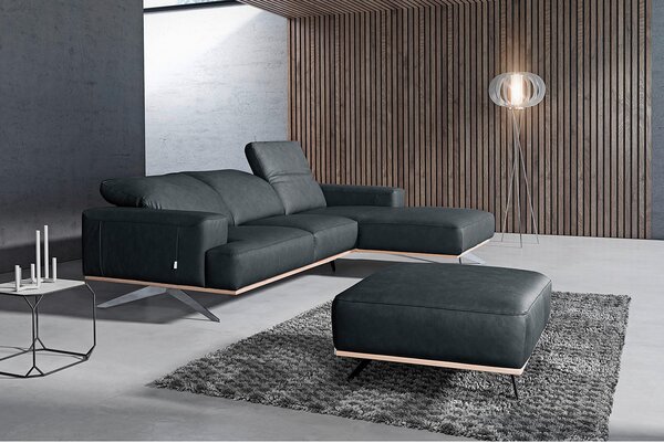 TABURET, kůže, 95/46/80 cm Livetastic - Taburety, Online Only