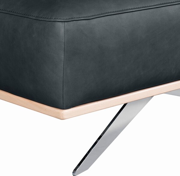 TABURET, kůže, 95/46/80 cm Livetastic - Taburety, Online Only