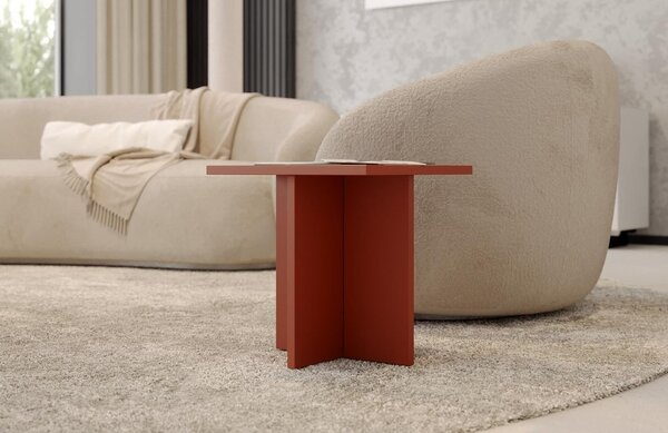 MOJO Červený konferenční stolek MINIMAL 39,5 x 39,5 cm