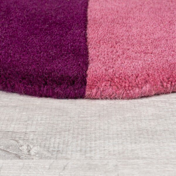 Béžový ručně tkaný vlněný koberec 160x230 cm Mia Textured Scallop – Flair Rugs
