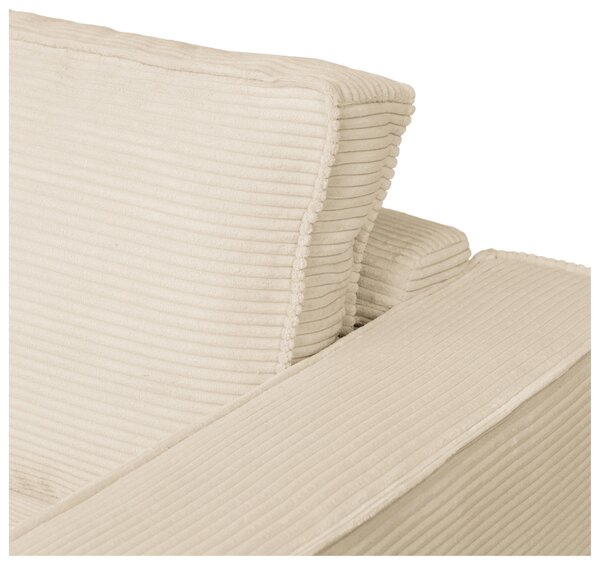 ROZKLÁDACÍ POHOVKA, textil, krémová MID.YOU - Rozkládací pohovky, Online Only