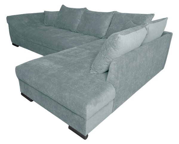 ROHOVÁ SEDAČKA, textil, světle modrá P & B - Sedací soupravy, Online Only