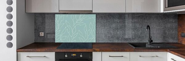 Dekorační panel sklo Listí vzor pksh-71543751