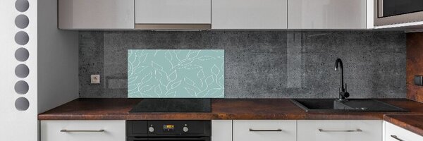 Dekorační panel sklo Listí vzor pksh-71543751