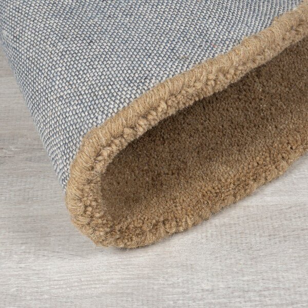 Šedobéžový ručně tkaný vlněný koberec 120x170 cm Mia Ellipse – Flair Rugs