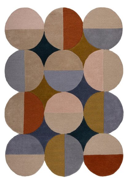Ručně tkaný vlněný koberec 120x170 cm Mia Ellipse – Flair Rugs