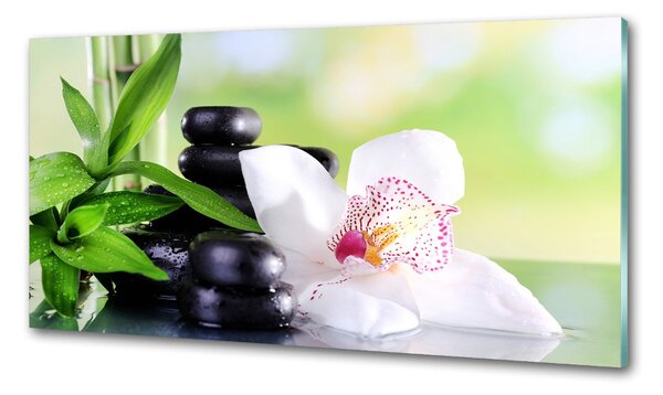 Skleněný panel do kuchynské linky Orchidej pksh-71878177