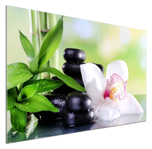Skleněný panel do kuchynské linky Orchidej pksh-71878177