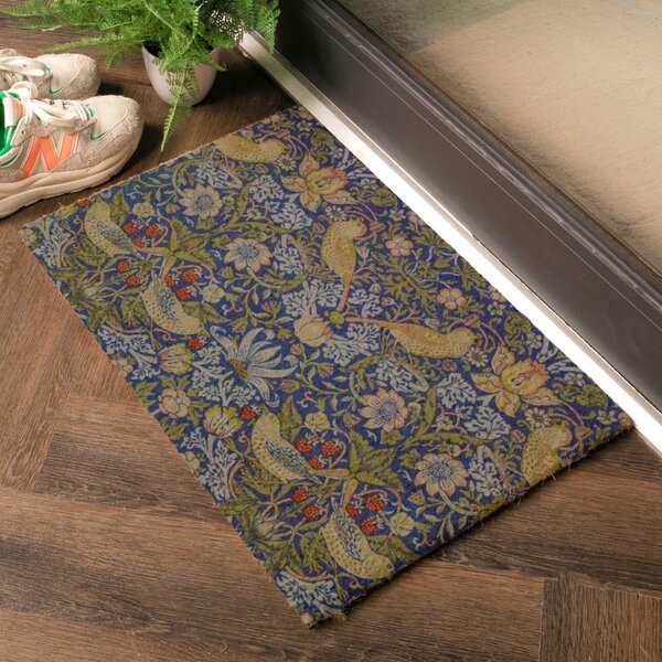 Rohožka z kokosového vlákna 40x60 cm William Morris Strawberry Thief – Artsy Doormats