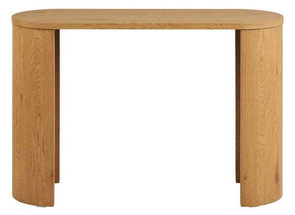 Konzolový stolek v dekoru dubu v přírodní barvě 38x114 cm Bibione – House Nordic