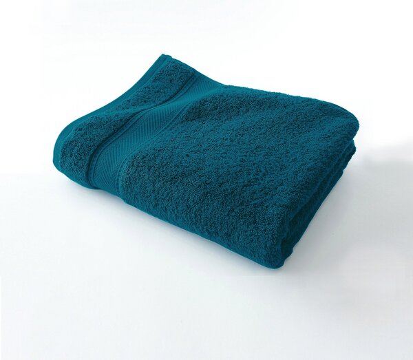 Blancheporte Jednobarevné froté 540g/m2 confort luxe paví modrá 2x ručníky 50x100cm
