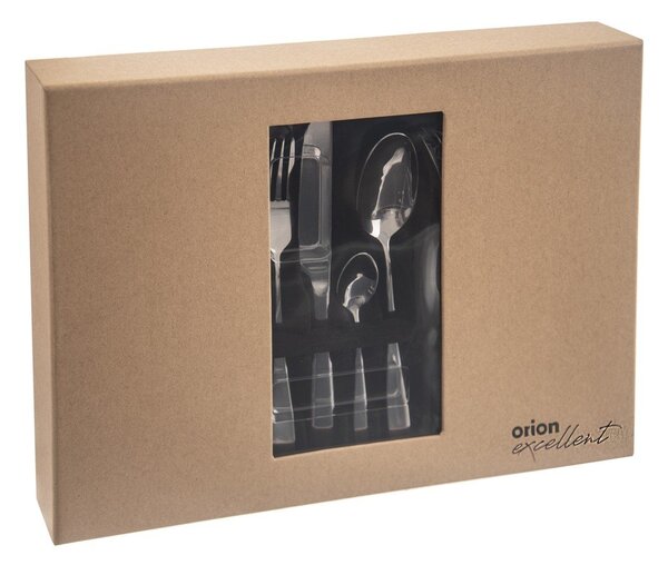 Nerezový příbor 24 ks ve stříbrné barvě Mirror – Orion