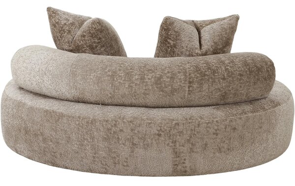 -25 % Dny MOMENTI– Nordic Living Béžová čalouněná lenoška Karro 160 cm