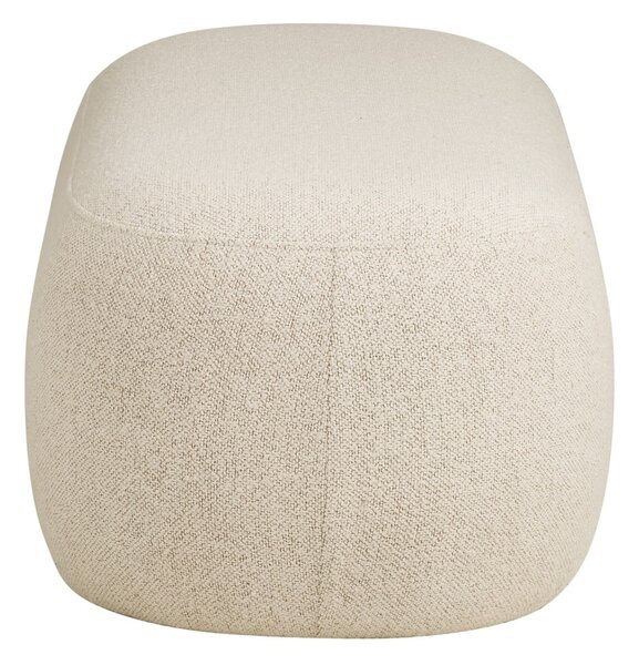 Béžová lavice z textilie bouclé Blossomville – House Nordic