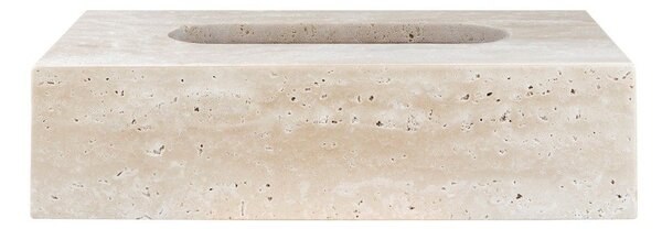 Kamenný box na kapesníky Travertine – Mette Ditmer Denmark