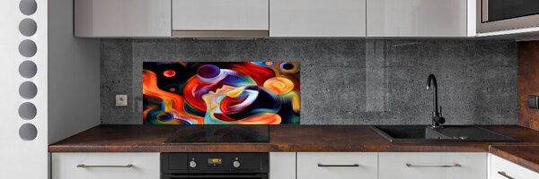 Dekorační panel sklo Abstrakce pksh-72483696