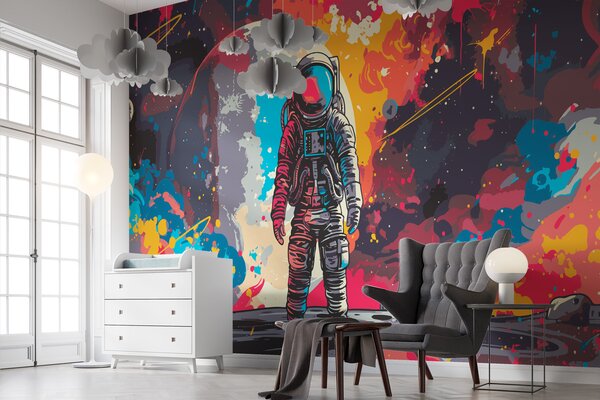 Fototapety Astronaut, Fototapety space, w08201 : uwalls.cz