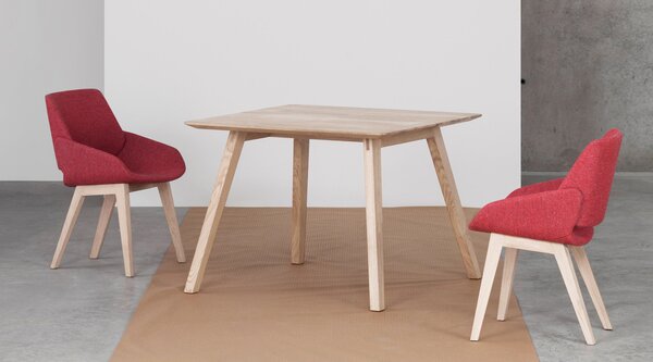 Designové židle Monk Wood Base Armchair