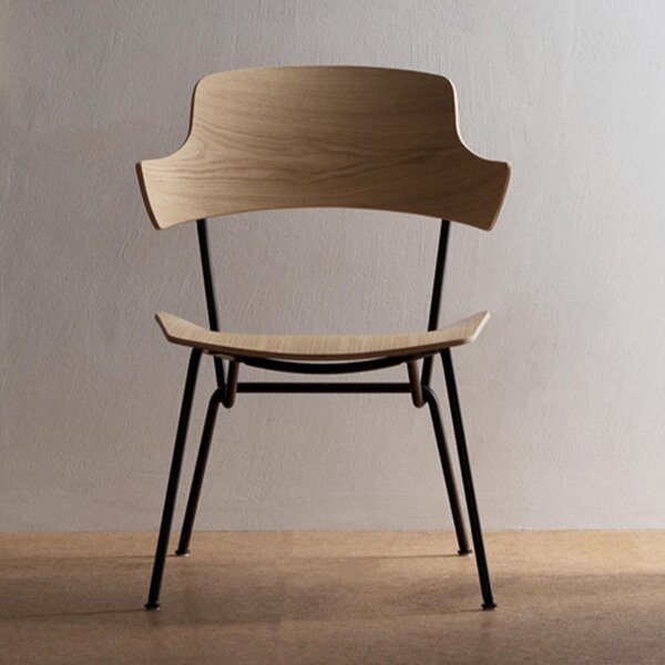Prostoria designová křesla Strain Low Plywood Armchair