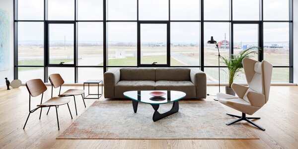 Prostoria designová křesla Strain Low Plywood Chair