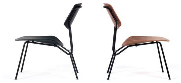 Prostoria designová křesla Strain Low Plywood Chair