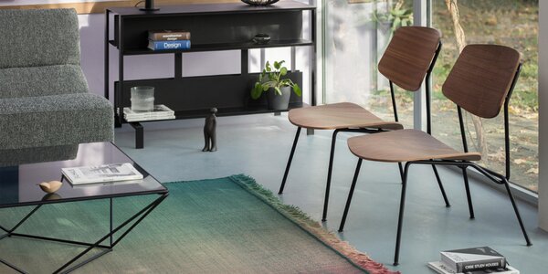 Prostoria designová křesla Strain Low Plywood Chair