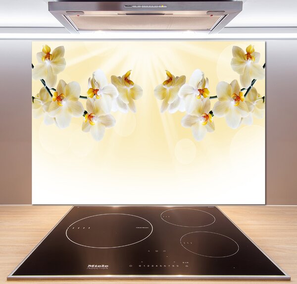 Skleněný panel do kuchynské linky Orchidej pksh-72852358