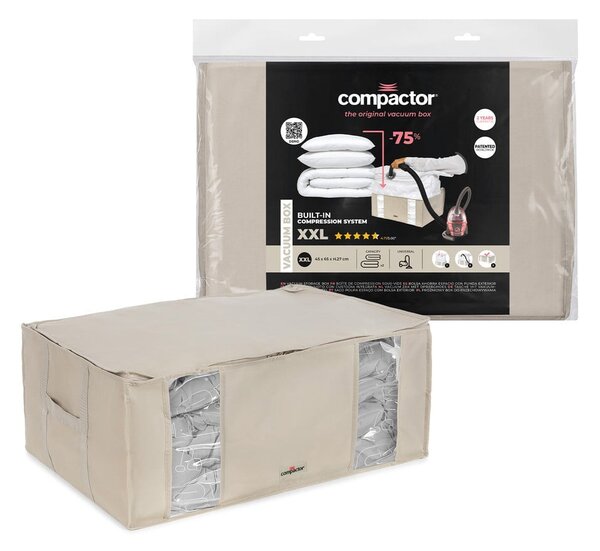 Vakuový látkový úložný box na oblečení 65x50x27 cm Life – Compactor