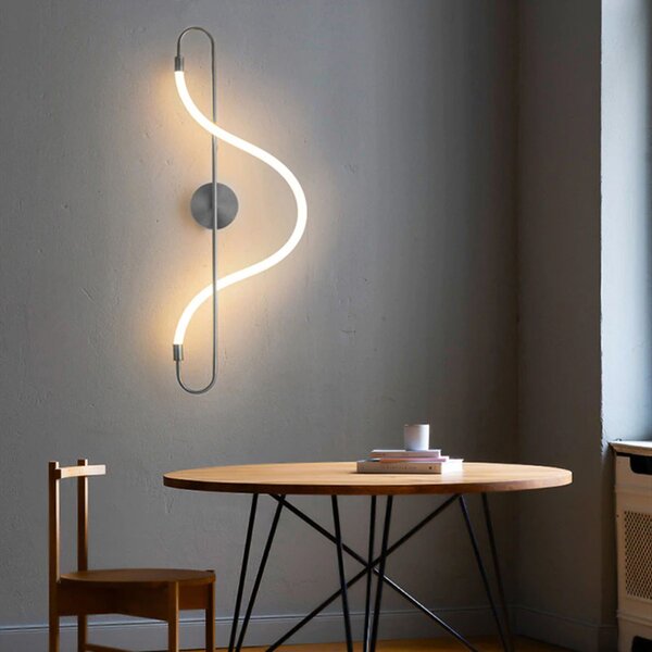 Toolight Toolight, LED nástěnné svítidlo 25W APP859-W Long Chrom, chromová, OSW-03994